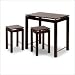 Winsome® Linea Kitchen Island Table with 2 Stools