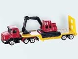 Review Siku PZ010-182 / Siku - Scania Low Loader & Excavator
