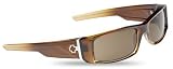 Review Spy  / Spy Hielo Men's Sunglasses - Coconut Creme Fade Frame - Bronze Lens