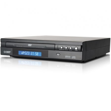 Coby DVD514BLK 5.1-Channel Compact DVD Player, Black