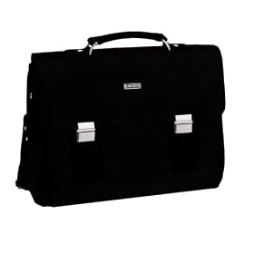 J World Laptop Briefcase - Black (16)