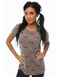 Primp The Lobster T-shirt in Gray,T-shirts for Women