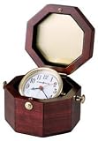 CHRONOMETER QUARTZ ALARM CLOCK - NAUTICAL DECOR