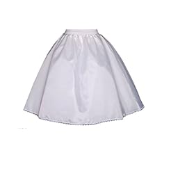 Girls Ankle Length Tea Length Lace Elasticized   Waistline Polyester/Satin/Tulle Flower-Girl Dress/Pageant Dress/Wedding Dress 