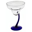 Libbey 4-piece Cobalt Swerve Margarita Set
