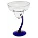 Libbey 4-piece Cobalt Swerve Margarita Set