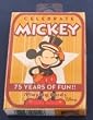 Mickey Mouse '75 Years' Playing Cards Ver 1 Disney