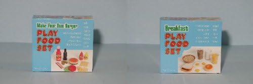 Julias World 074 Breakfast Food SET & Make Your Own Burger