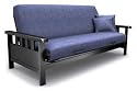 American Furniture Alliance Mission Metal Futon Frame Full, Black