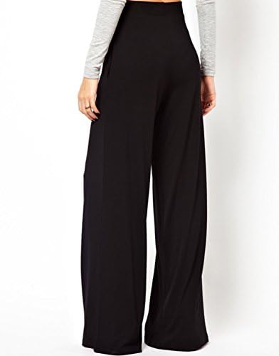 ALO Women Vintage High Waist Flare Wide Leg Knit Pants Trousers-XXL