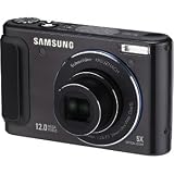Samsung TL320 12MP Digital Camera with 5x Schneider Wide Angle Dual Image Stabilized Zoom and 3.0 inch OLED Screen (Black)