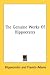 The Genuine Works Of Hippocrates
