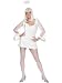 Adult ANGELIC ANGEL COSTUME Christmas Fancy Dress 12-14