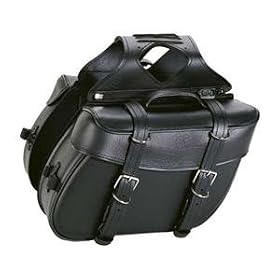 Tour Master Cruiser II Slant Saddlebag - Large/Black