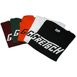 Buy Gretsch T-Roof Guitar Logo T-Shirt, Black Large made by Gretsch now!