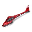 E-Flite Rear Body, Red: Blade CX2/3