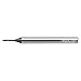 Walter AG - H4046928-0.4-2 - Square End Mill, 0.60mm Milling Dia, Number of Flutes: 2, 0.60mm Length of Cut, TAX