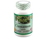 Alfa Vitamins Cinnamon 500 mg 60 caps Lowers Cholesterol & Blood Sugar