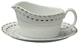 Oneida Couplet Gravy Boat with Saucer