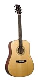 Recording King Acoustic Guitar Solid Top & Back, Mahogany