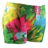 Gem Sports Tie Dye Volleyball Compression Shorts - Sublimated