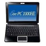 ASUS Eee PC 1000HE 10.1-Inch Black Netbook - 9.5 Hour Battery Life