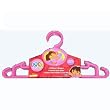 Dora The Explorer Hangers - 12" Children Cloth Hangers - 4 Pack