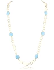 Elyssa Bass Designs 18kt Vermeil Long Circle Chain Necklace