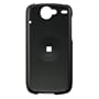 Premium Rubberized Hard Crystal Snap-on Case for Google Nexus One 1 - Black