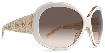 Click here to buy Von Zipper Frenzy Sunglasses - White Rosetta Bronze Gradient by VonZipper.