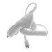 White Rapid Car Charger with Ic Chip for Amazon Kindle 2 and Kindle Dx Wireless Reading Device