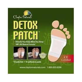 Clayton Naturals Detox Foot Patch