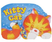 Childrens Toyshop  Toys : Brown Watson Kitty Cat Shaped Book