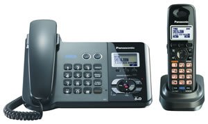 DECT6.0 2-Line Corded/Cordless w/ITAD BK