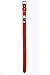 1in Pet Tech Leather Dog Collar (Red) - Adjustable Dog Collar