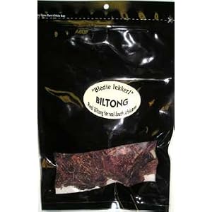 Biltong Sliced 8oz by Bledie Lekker