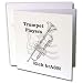 Music - Trumpet Players Kick brASS! - Greeting Cards-12 Greeting Cards with envelopes