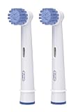 Oral-B - Pack de 2 cabezales para cepillos de dientes recargables - Sensitive Clean EBS17
