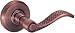 Fusion VAL-B2-BRN Brushed Nickel Garden Trellis Privacy Leverset from the Garden Trel...