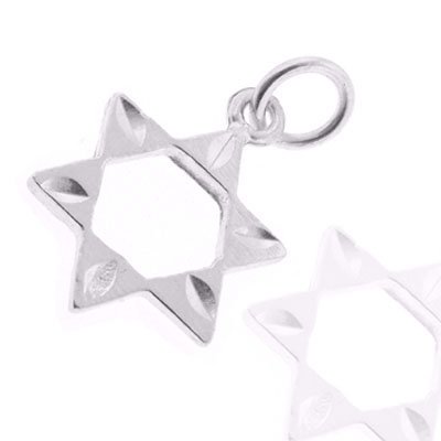 925 Sterling Silver Jewelry, Silver Star of David Charm, Adjustable Fit, Plus Free Special Gift Pouch 925 Sterling Silver Jewelry, Silver Star of David Charm, Adjustable Fit, Plus Free Special Gift Pouch