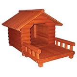 Log Cabin Pet House by 