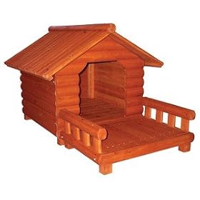 Log Cabin Pet House by 