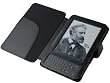 Latest 3rd Generation Kindle 3 (Kindle Keyboard) E-Book Reader Black PU Leather Case / Cover - by Abacus24-7