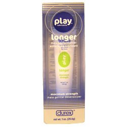 DUREX Play Longer Male Performance Maximum Strength Enhancing Lubricant - 1 Oz