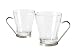 Kitchen & Housewares : DeLonghi EGP2008 8-Ounce Glass Cappuccino Cups, Set of 2
