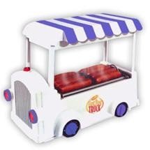 The Old Fashioned Rotating Hot Dog Maker Truck