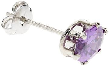 Pantapbuy @Oval Purple Zircon Earrings