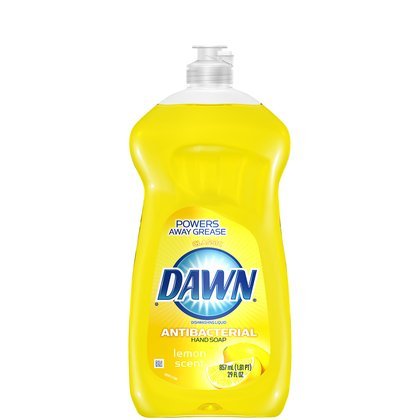 Dawn Antibacterial Dishwashing Liquid-Lemon Scent-29 oz. (Pack of 6)