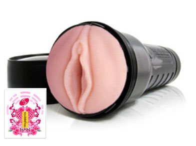 Official Fleshlight Pink Lady Stamina Training Male Masturbator Sex Toys & Original Artwork Chinese Love Spell Symbol Pocket Card Gift Set