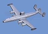 EC-121&nbsp;&nbsp; Warning Star - USAF . Aircraft Model Mahogany Display Model / Toy Scale: 1/92